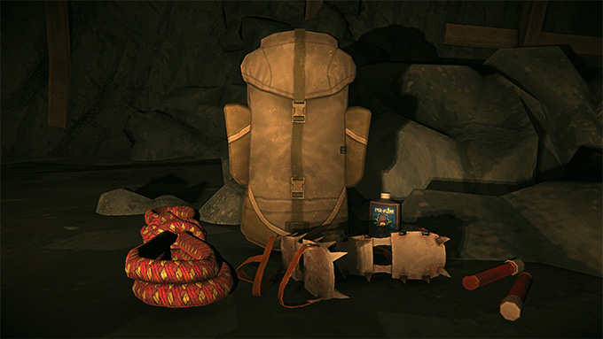 The crampons and technical pack are two new gear items.