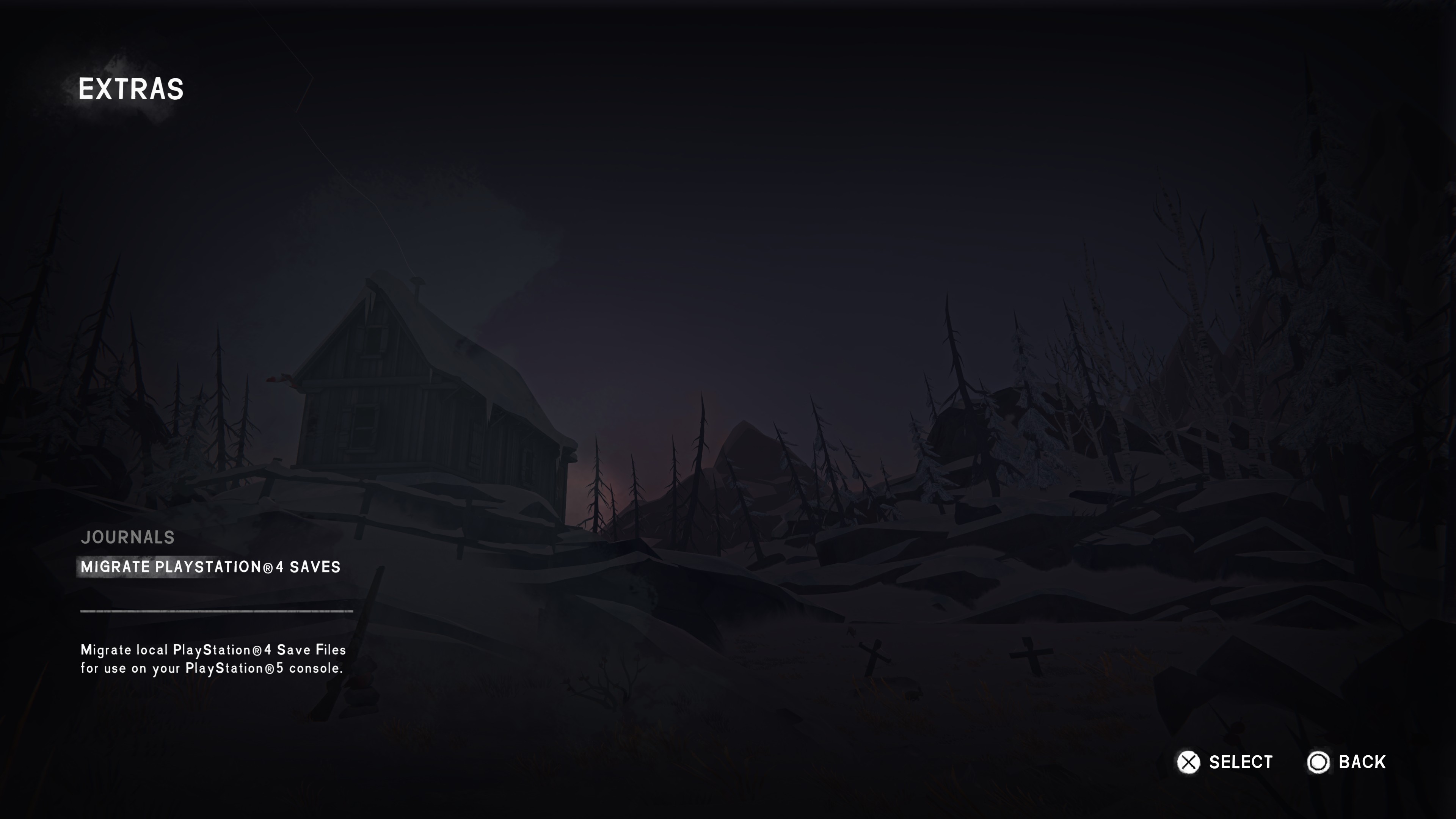 Step 2: Install and launch THE LONG DARK PlayStation®5 Version