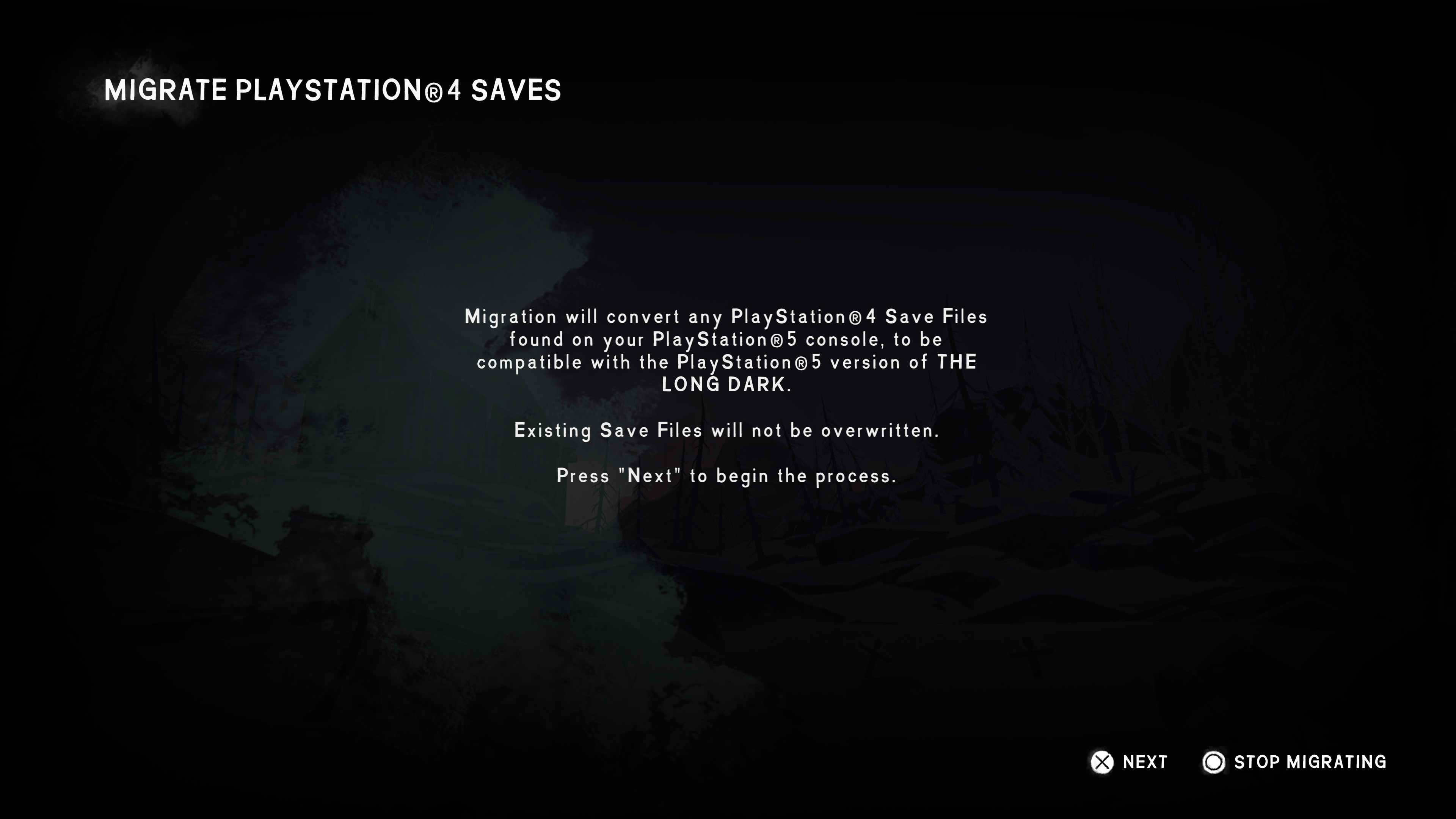 Step 3: Initiate Migration