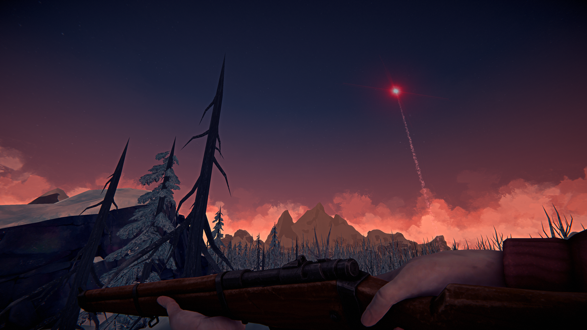 The Long Dark -- Episode Three: CROSSROADS ELEGY -- Distress Screenshot